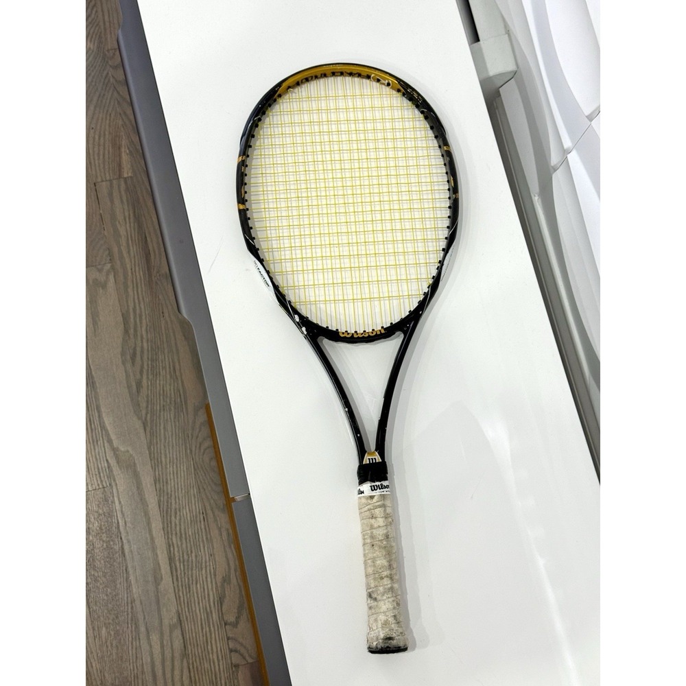 Wilson K Factor K Blade 98 Tennis Racquet 4-3/8 Grip 18x20 304g Needs Grip Tape